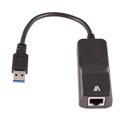 Image of V7 CBLUSB3RJ 1E USB 3.0 to Gigabit Ethernet Adapter compatible with Nintendo Switch