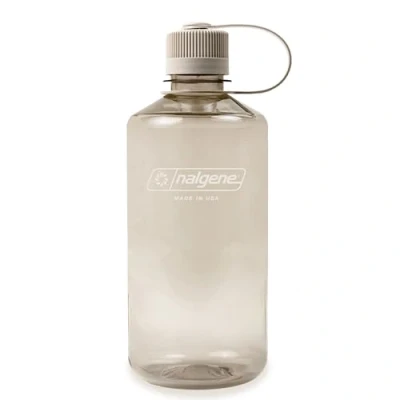 Image of Nalgene Sustain Tritan BPA Free Water Bottle Made with Material Derived from 50% Plastic Waste, 32 OZ, Narrow Mouth, Cotton