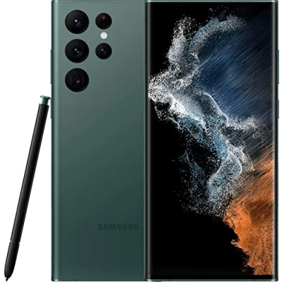 Image of Samsung Galaxy S22 Ultra 5G S908B/DS 2022 Dual Sim 128GB Green (Renewed)