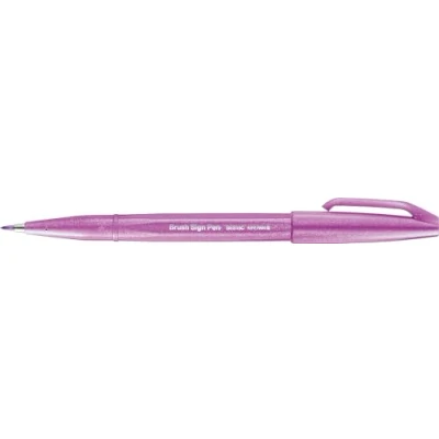 Image of Pentel Brush Sign Pen Pink/Purple