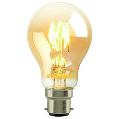 Image of Sylvania 2.3w BC Vintage Decorative LED A60 GLS Filament Bulb 0027975