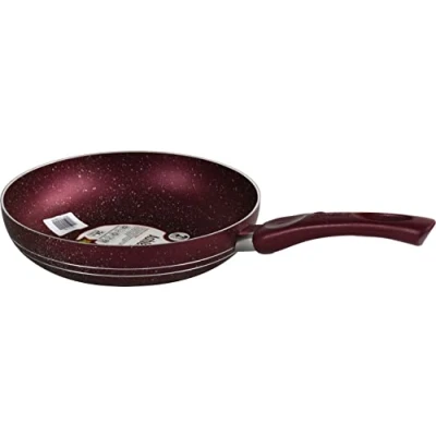 Image of Sterling Ventures Ashley Cook Non Stick Induction Frying Pan Double Coated (24cm, Red)