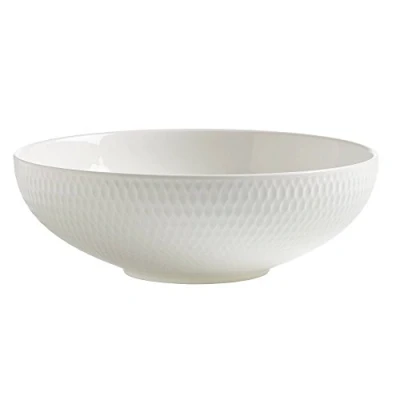 Image of Maxwell &amp; Williams Diamonds Round Soup Bowl Diameter 18.5 cm White