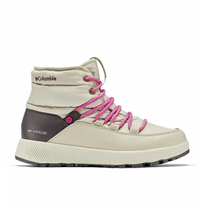 Image of Columbia SLOPESIDE VILLAGE OMNI HEAT MID Waterproof Women&#039;s Snow Boots, Brown (Light Clay x Timber), 3 UK