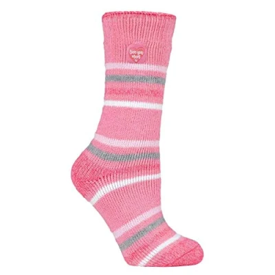Image of HEAT HOLDERS Ladies Gift Box Warm Fleece Lined Fluffy Thermal Socks for Mum &amp; Grandma (4 8 uk, Love You Mum)