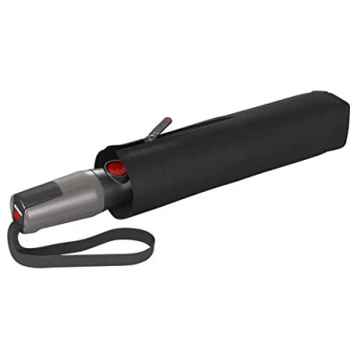 Image of Knirps T.400 Extra Large Duomatic Folding Umbrella, 36 cm, Black