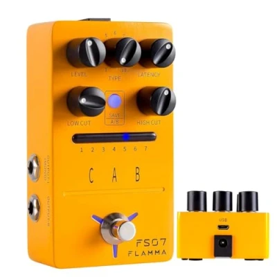 Image of Guitar Pedal for FLAMMA FS08 FS07 FS06 FS05 FS03 FS02 FS01 Reverb, Effects 7 Storable Slots 11 Modulation True Bypass (FS07)