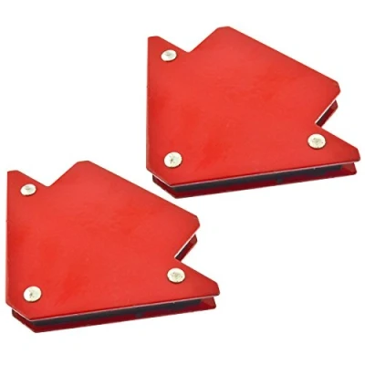 Image of 25lb Welding Magnet Arrows Welder Holder Support Durable Pair