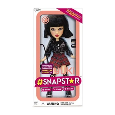 Image of Snapstar YL30005 Yuki Fashion, 25cm Doll, Black