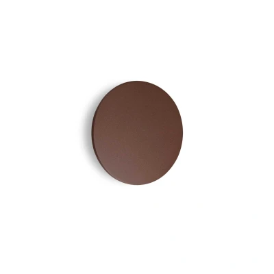 Image of Punto Integrated LED Outdoor Flush Wall Lamp Coffee Brown 1850Lm 3000K IP54
