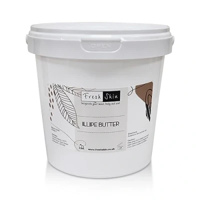 Image of Freshskin Beauty LTD 1KG Illipe Butter 100% Pure Vegan Friendly Cosmetic Grade GMO Free