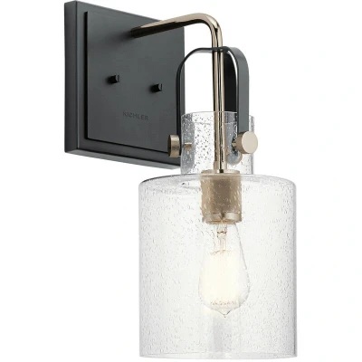 Image of Kichler Kitner Dome Wall Lamp Polished Nickel