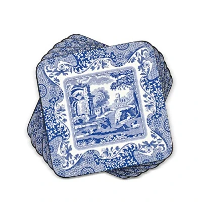 Image of Spode Blue Italian Set of 6 Coasters
