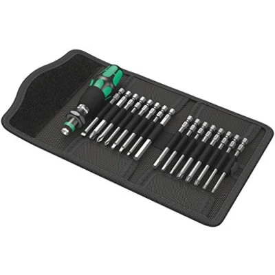 Image of Wera 05051042001 &quot;Kraftform 60 Imperial&quot; Compact Tool Set Silver