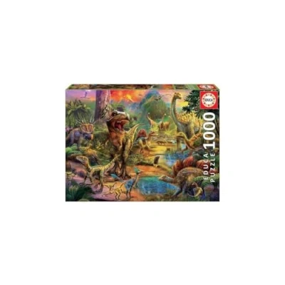 Image of Educa 17655 Der Dinosaurier 1000 Land of The Dinosaur