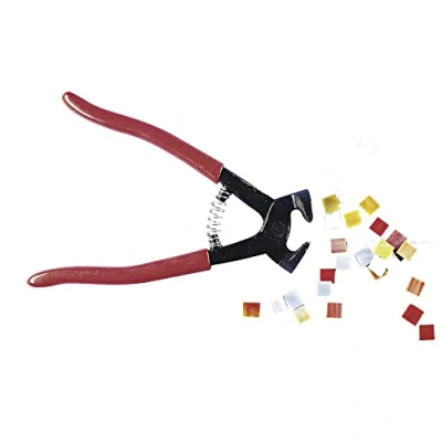 Image of Rayher Mosaic Tile Nippers, Cutter for Glass and Ceramic Tiles, Cutting Pliers Tool, 20cm, steel, 2722200