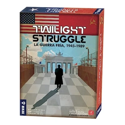 Image of Devir BGTWIST Twilight Struggle, Strategic Board Game, Multicoloured, Talla unica