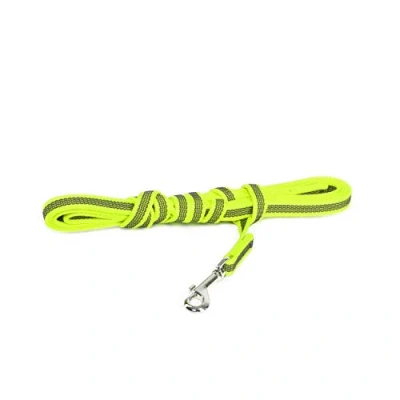 Image of Color &amp; Gray Super Grip Leash with Handle, 14 mm x 3 m, Neon