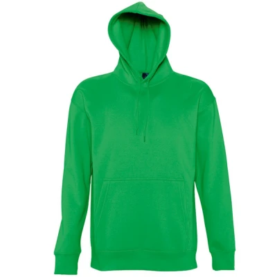 Image of SOLS Mens Slam Unisex Hooded Sweatshirt / Hoodie (Kelly Green) Size X Large