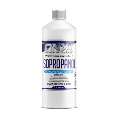 Image of Isopropyl Alcohol 99.9% IPA Isopropanol Pure Grade 1 Litre Rubbing for Cleaning and Disinfecting Solvent Electronics, Glass, Appliances (1 Litre)