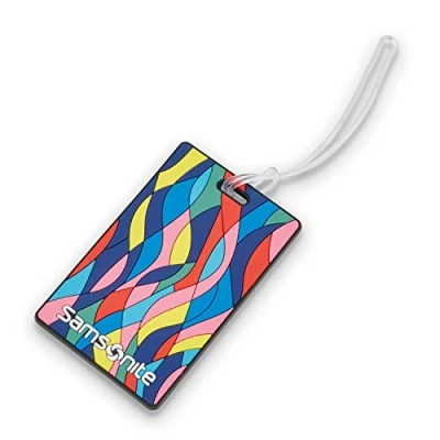 Image of Samsonite Designer Luggage ID Tag, Vectorfunk, One Size