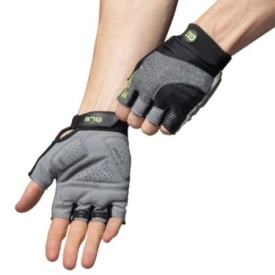 Image of Alé Cycling Unisex Comfort Summer Mitts, Grey, M