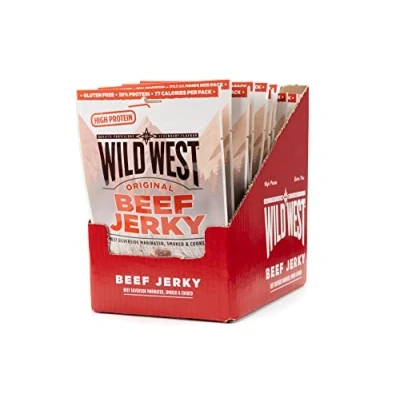 Image of Wild West Original Beef Jerky 12 x 60g