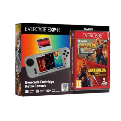 Image of Evercade EXP R and Duke Nukem Collection 1
