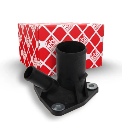 Image of 1336C9 Coolant Flange FEBI BILSTEIN 17927 Plastic CITROËN: Berlingo / First I Van, Dispatch MPV, ZX Hatchback, PEUGEOT: 205 II Hatchback