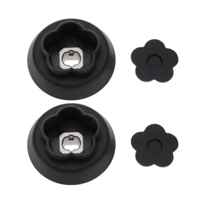 Image of OTOTEC 2pcs Mixer Coupling Guides Shaft Connector with 5 Branches Head Compatible Monsieur Cuisine Connect/Monsieur Smart