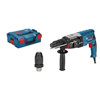 Image of Bosch Professional GBH 2 28 F rotary hammer (SDS plus quick change chuck, 13 mm keyless up to drilling diameter, kickback protection, in L BOXX)