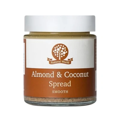 Image of Nutural World Crunchy Almond and Coconut Spread (170g) Great Taste Award Winner