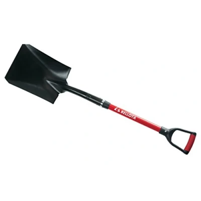 Image of Bellota 3104 MFVA D Grip Square Point Shovel fibreglass Handle.