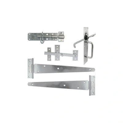 Image of 2x TIMCO Side Gate Kit Suffolk Latch Hot Dipped Galvanised 427635