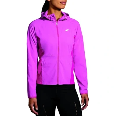 Image of BROOKS 221521614 Canopy Jacket Men&#039;s Frosted Mauve Size 20