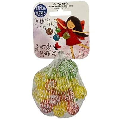 Image of Butterfly Fairies Sparkle Marble Collection Cracker Filler Mini Gift