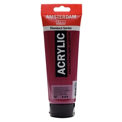 Image of Amsterdam Standard Series Acrylic Tube 250 ml Permanent Red Violet 567 (17125670)