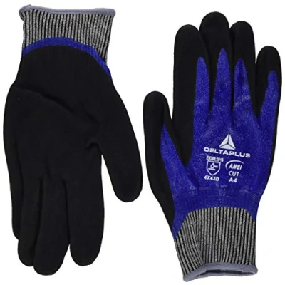 Image of 12x Deltaplus Cut D Nitrile Glove Size M