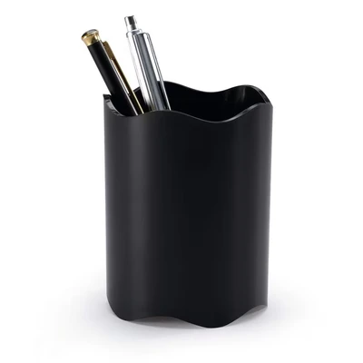 Image of Durable Vivid Pen Pot Plastic Black Ref 1701235060