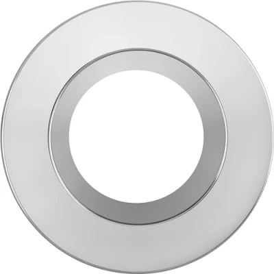 Image of Luceco Regressed Profile Bezel for FType Downlights, Polished Chrome
