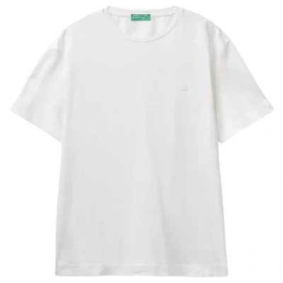 Image of United Colors of Benetton Men&#039;s T Shirt 3m4wu1088, White, L