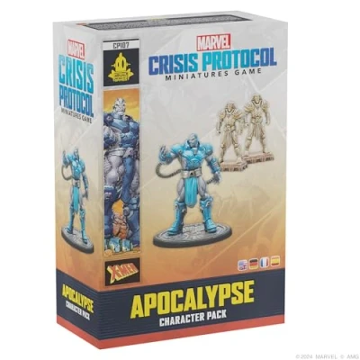 Image of Atomic Mass Games Marvel Crisis Protocol: Apocalypse Character Pack Miniatures Expansion Ages 14+ 2 Players 90 Minutes Playing Time
