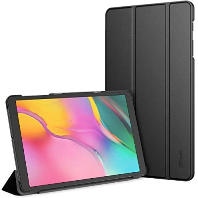 Image of JETech Case for Samsung Galaxy Tab A 10.1 2019 (SM T510/T515), Slim Stand Hard Back Shell Cover (Black)