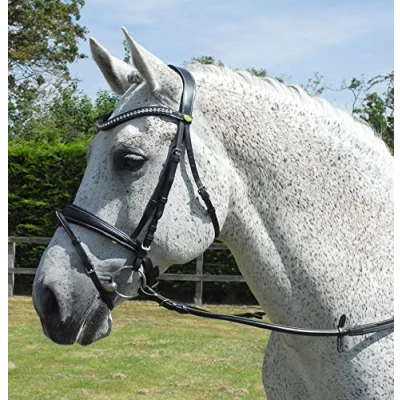 Image of Rhinegold Anatomic Bridle Extra Full Havana