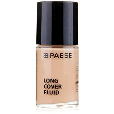 Image of PAESE Foundation Long Cover Fluid 1 5 BEIGE 30 ml