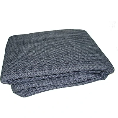 Image of Netagon Outdoor Garden Weaved Mat Matting Carpet Ground Covering Awning Groundsheet Weatherproof &amp; Breathable, Safe on all Grass Blue Grey (2.5 x 5.5m)