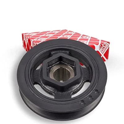 Image of 13810RNAA01, 13810RNAA02 crankshaft Pulley FEBI BILSTEIN 107198 7PK 157mm 6 for HONDA: CIVIC 8 Hatchback