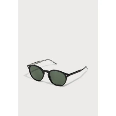 Image of Giorgio Armani Man AR8211 587531 Sunglasses Acetate Black Green Pantos Normal
