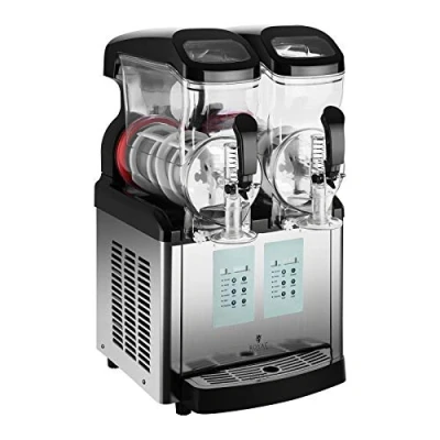 Image of Royal Catering Slush Maker Machine RCSL 2/6ICE S (2 x 6 L, 450 W, Temperature Range 20 to 10 C, BPA Free)