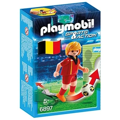 Image of Playmobil Belgian Football Player 6897